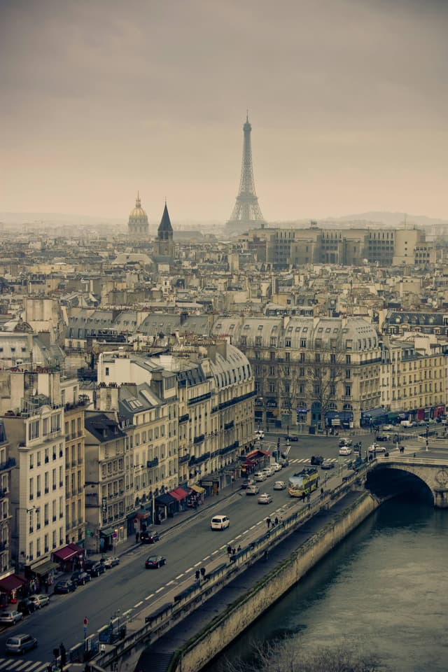 Paris cityscape